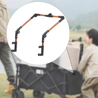 Campingwagen Griff Klappbar Schiebbar Verstellbar Einfache Installation Gartenwagen Zubehör