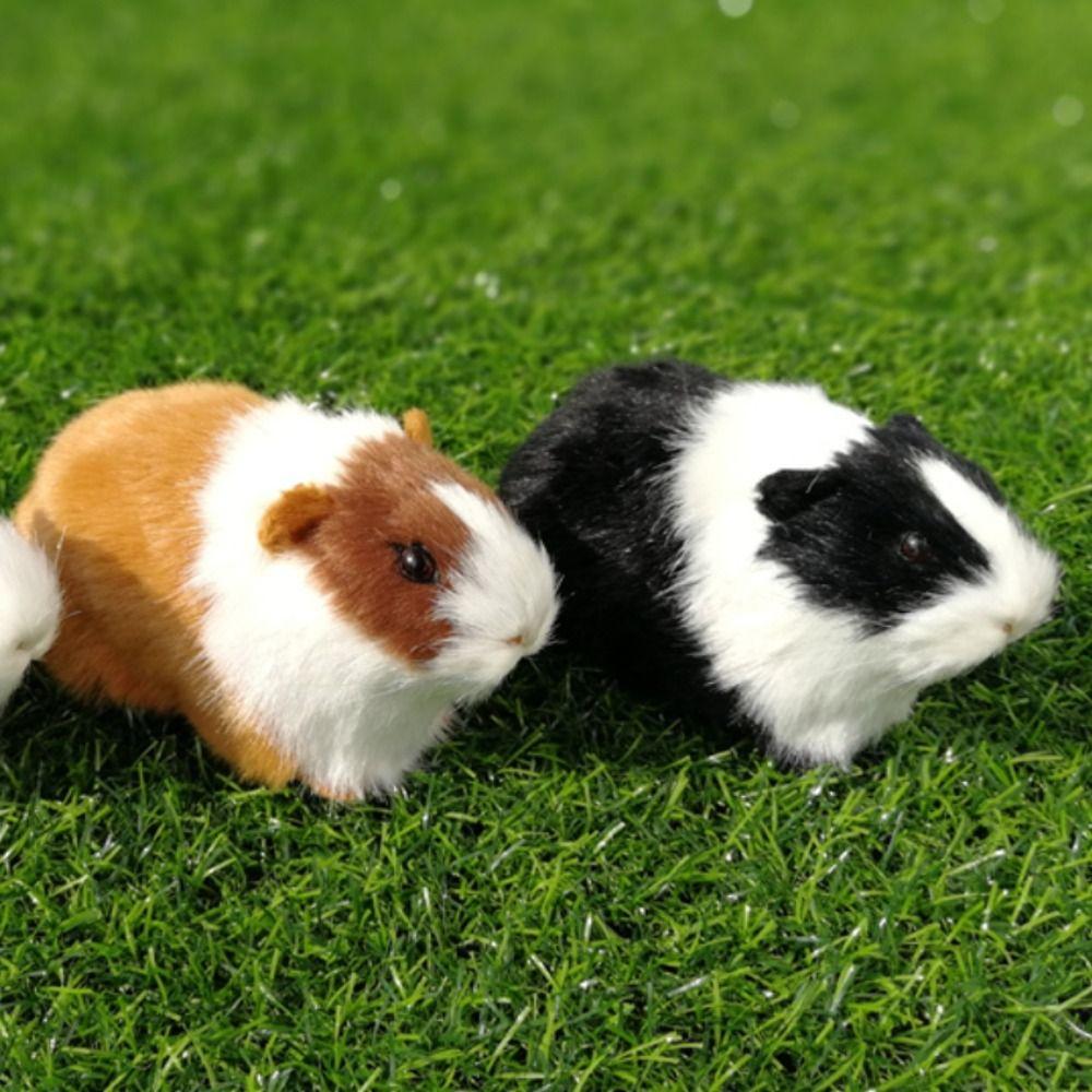 Hollow Plush Guinea Pig Doll PP Cotton Animal Stuffed Plushie Doll Hamster Plush Toy  Children Girl