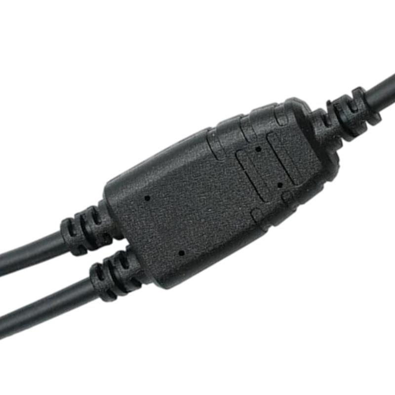JayCreer Aviation Headset Adapter For Airbus 5-Pin XLR to GA Dual Plugs