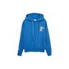 MLB Fashion Sports Collection Sweatshirts Unisex Light Blue Hooded Moderate Regular 3AHDE0136-07BLL