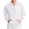 Men's Loose-fitting Casual Hooded Drawstring Jacket