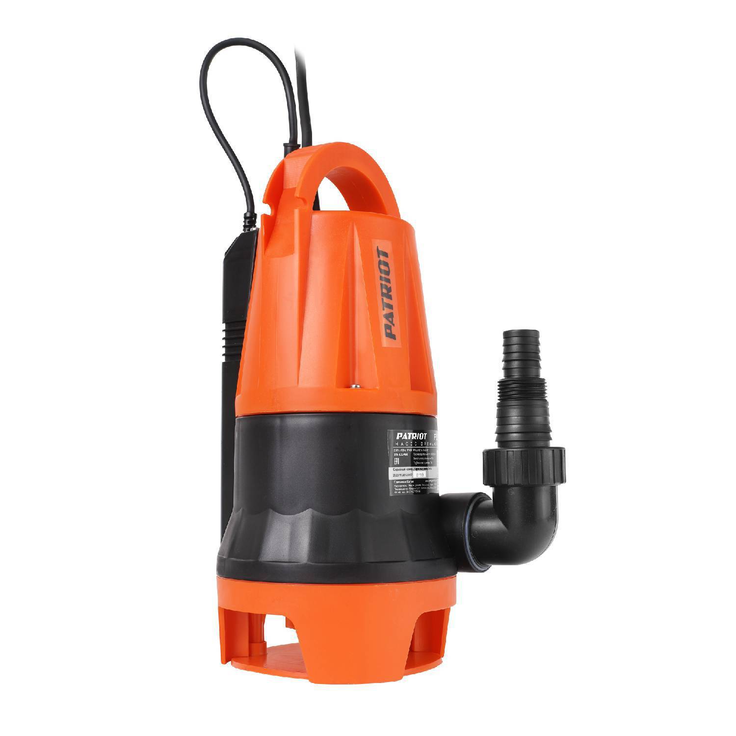 

Погружной дренажный насос Patriot F 900i