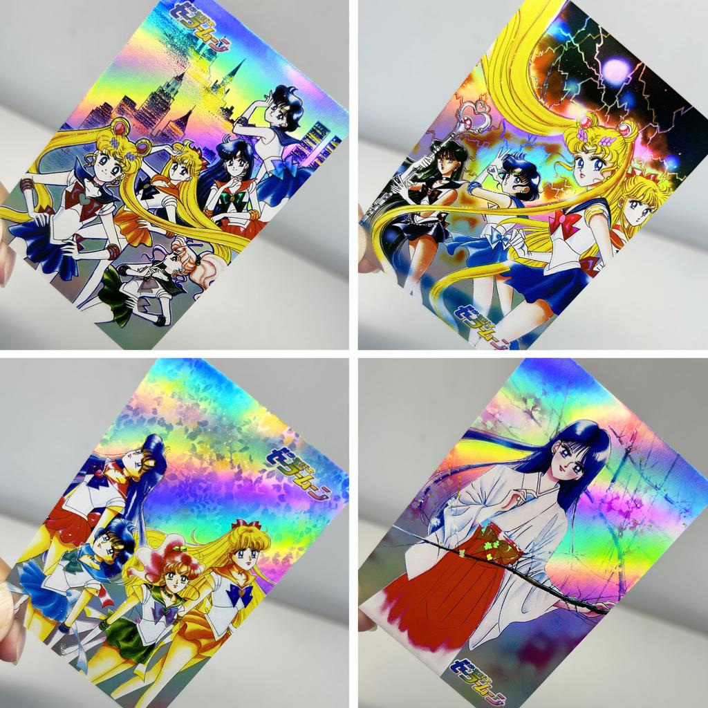 Diy 15pcs/set Sailor Moon Self Control Collect Signature Trading Flash Card Anime Christmas Beautiful Gift High Quality