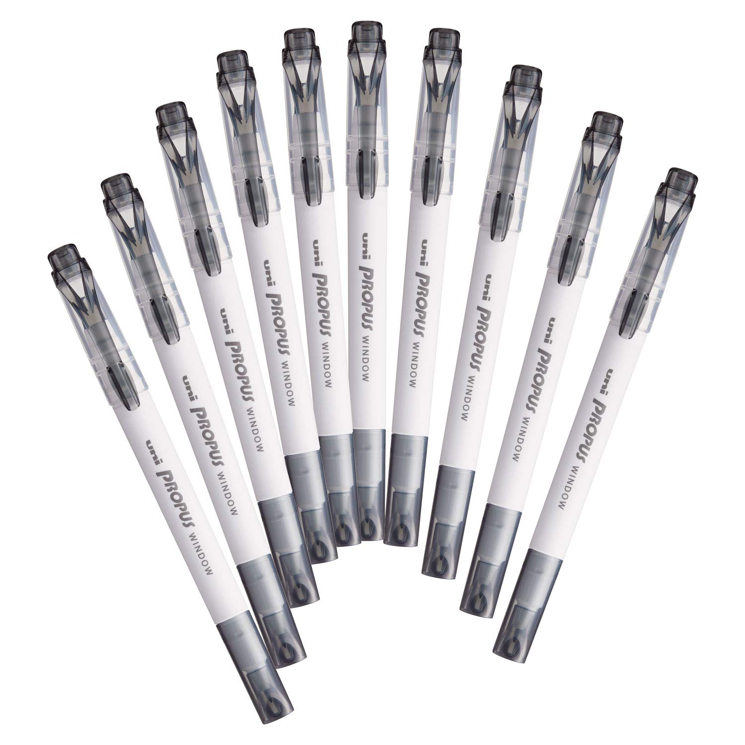 

Mitsubishi Pencil Color Marker Smoke Pro-Pass Window, Gray, 10-Piece Box, PUS103TS.23