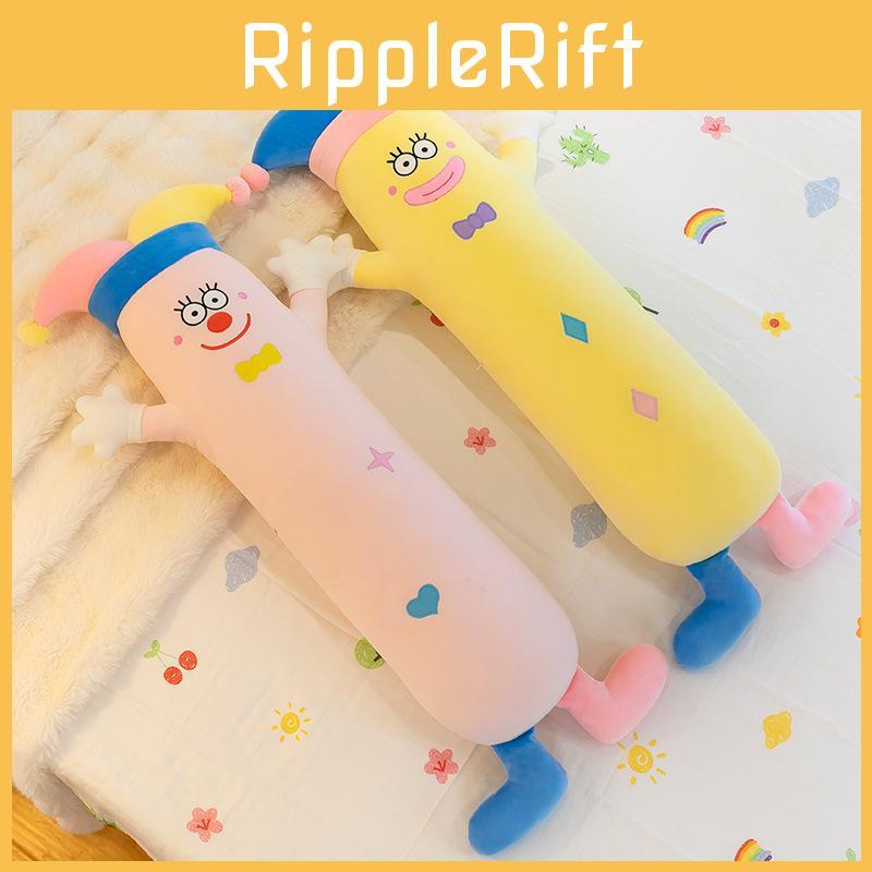 Cartoon Cute Clown Long Plush Toy Pillow Children Toy For Gifts Birthday