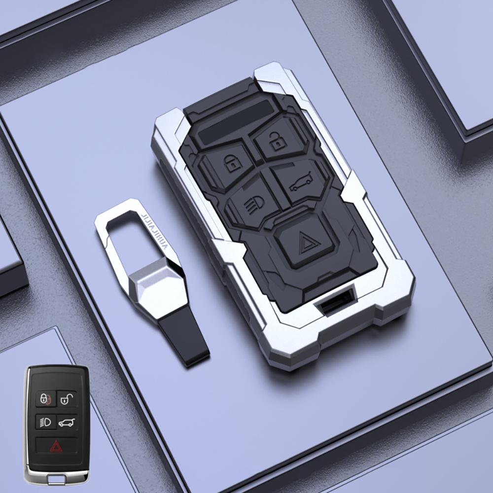 Zinc Alloy Car Key Case Cover Holder For Land Rover Range Rover Discovery 5 Sport For JAGUAR XE XF XJ F PACE Accessories