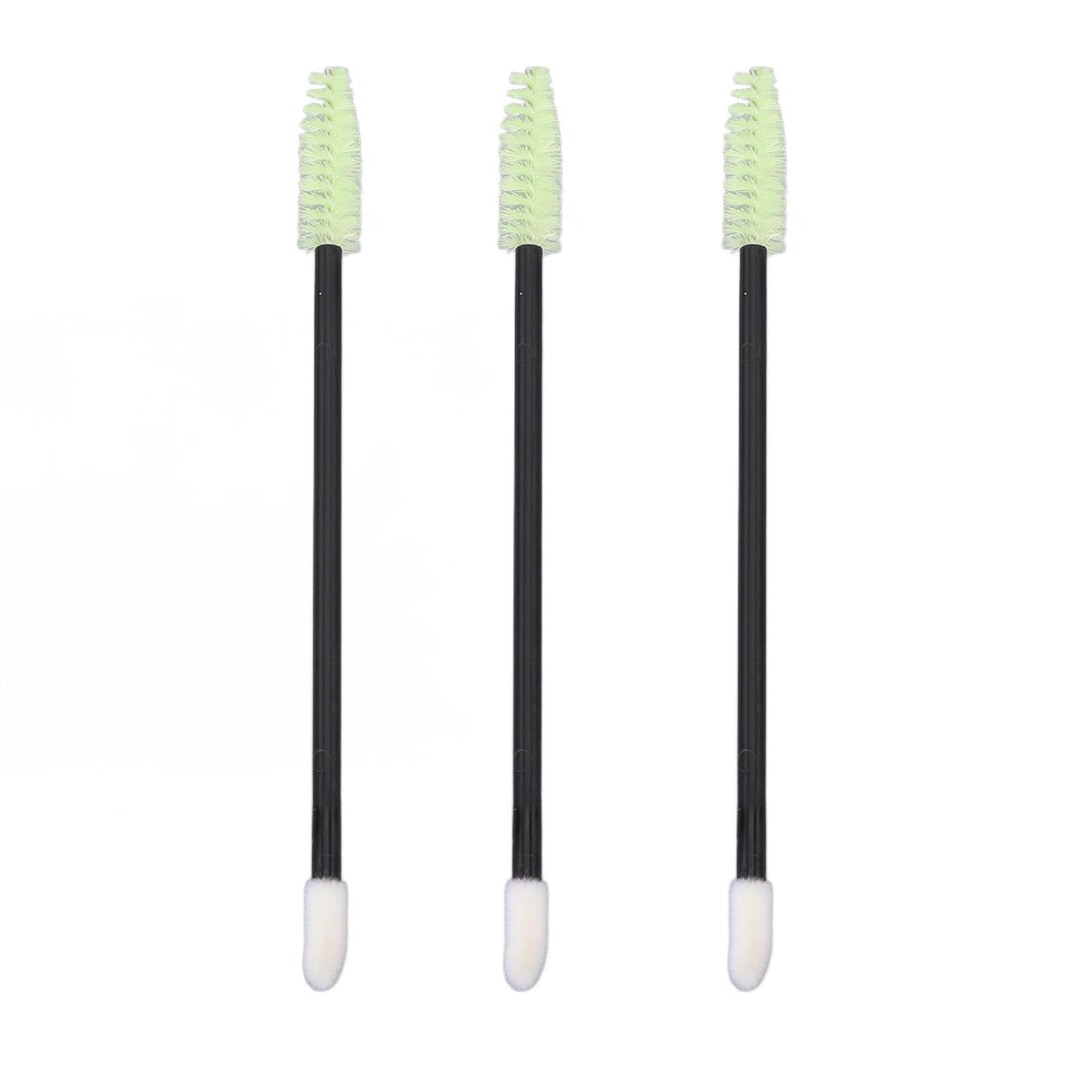 Disposable Eyelash Eyebrow Brush Double Headed Lip Brush Mascara Wands Applicators for Eyelash Extensions