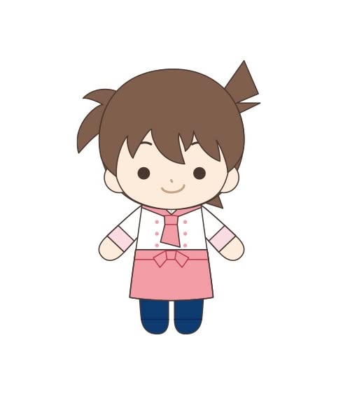 Detective Conan Sega Lucky Lottery Online Conan Cafe D Prize Plush Mascot Kudo Shinichi "Detective -POLICE×CAFETERIA-"