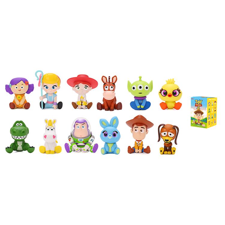 New POP MART Toy Story Characters Toy Story 4 Sitting Collection Mystery Boxes Whole Set 12 Pcs 6972368568017