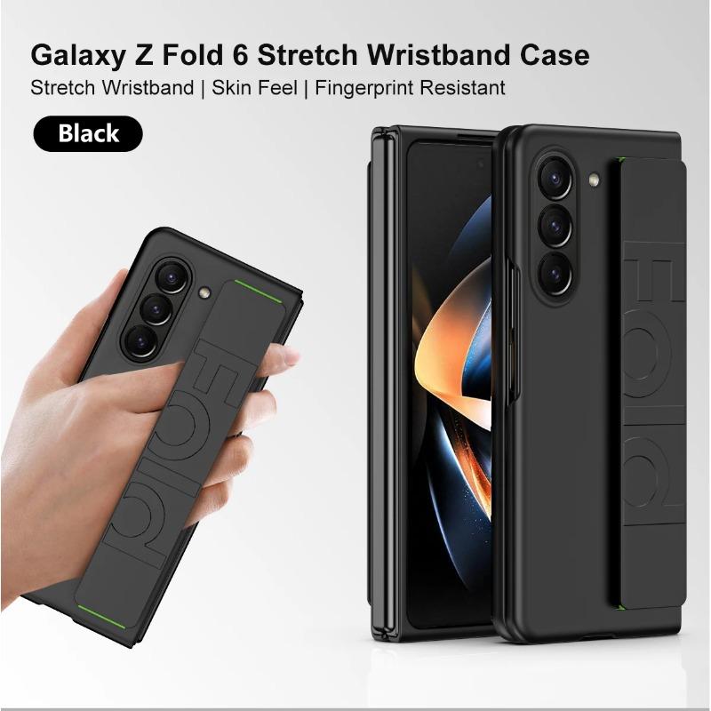 Streth Ελαστική θήκη βραχιολίου για Samsung Galaxy Z Fold 6 5 4 3 5G Z Fold 4 Z Fold 6 Fashion Protection Αντικραδασμικό κάλυμμα αίσθησης δέρματος