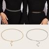 Shaped Design O Waist Chain Women Clothing Skirt Belt Jewelry Fashion Gifts