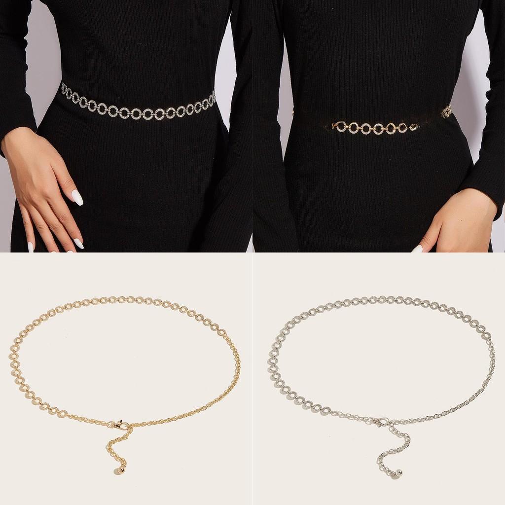 Shaped Design O Waist Chain Women Clothing Skirt Belt Jewelry Fashion Gifts