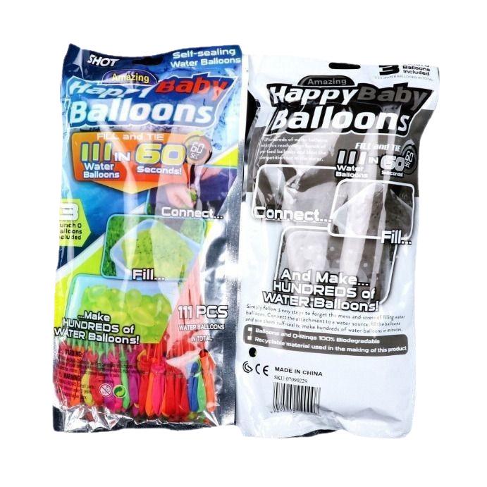 Fast-Fill Water Balloons - Kids' Toy for Water Fights