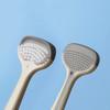 Double-Sided Tongue Scraper For Men Fresh Breath Oral Hygiene Care Tongue Cleaning Brush