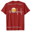 9 Ball Billiards Heartbeat Man TShirt Sport Pool Snooker Games Crewneck Short Sleeve T Shirt Top Tees Billiards Birthday Gifts
