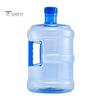 Easy Grip Water Jug Reusable with Handle, Clear PET Refillable Portable Handle Tank Bottle, Storage Container for Home Office And Emergency
