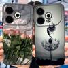 2024 Fashion Case For Tecno Pova 6 Neo Black Silicone Soft TPU Back Cover For Tecno Pova 6Neo 4G Phone Cases