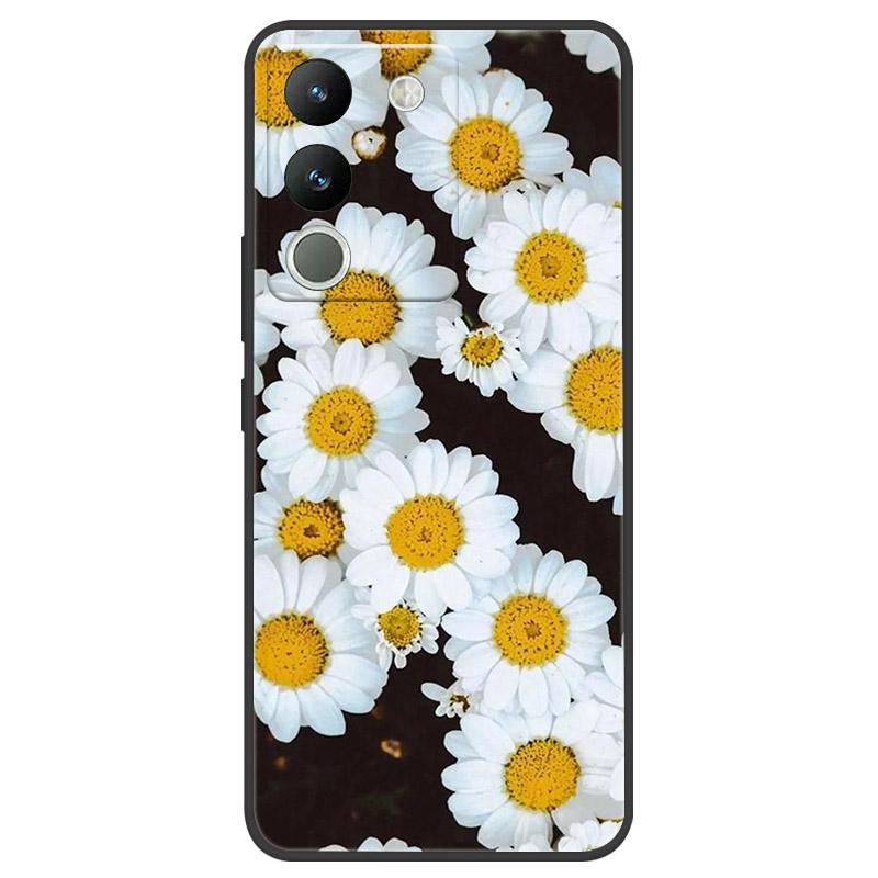 For VIVO V29E Case V2317 Camer Protective Shell For VIVO Y200 5G Phone Case Soft Silicone TPU Back Cover V2307 Shockproof Fundas