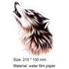 Waterproof Temporary Transfer Wolf Arm Tattoo Sticker Body Art Sticker