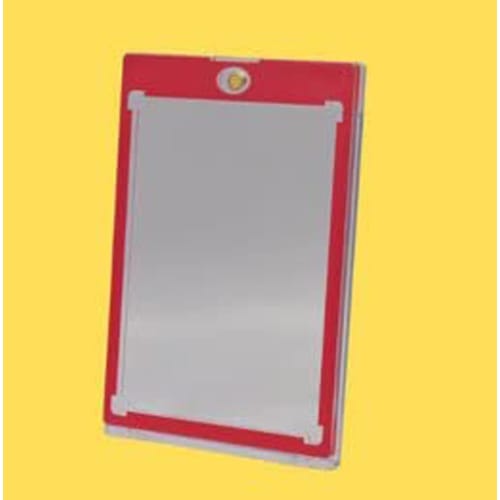 Acras Magnetic Protector, Red, Card Storage Area: Approx. 89mm x 64mm