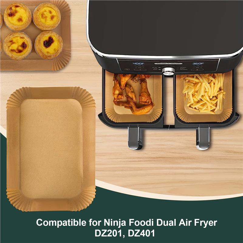 Rectangular Non-Stick Air Fryer Paper Liners