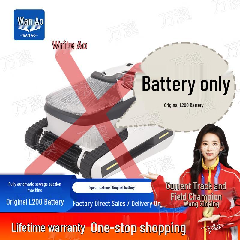 WanAo Cordless Robotic Pool Cleaner