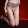 Jelly Aurora Glossy Mesh  Women Ultra-Thin Sexy Silky Glossy Seamless Stockings