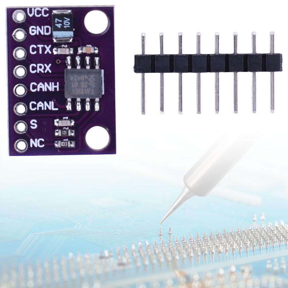1-20pcs CJMCU-1051 TJA1051 CAN Transceiver Breakout Board 3V-5V High Speed Low Power Consumption 1Mbit/s CAN Transceiver Module