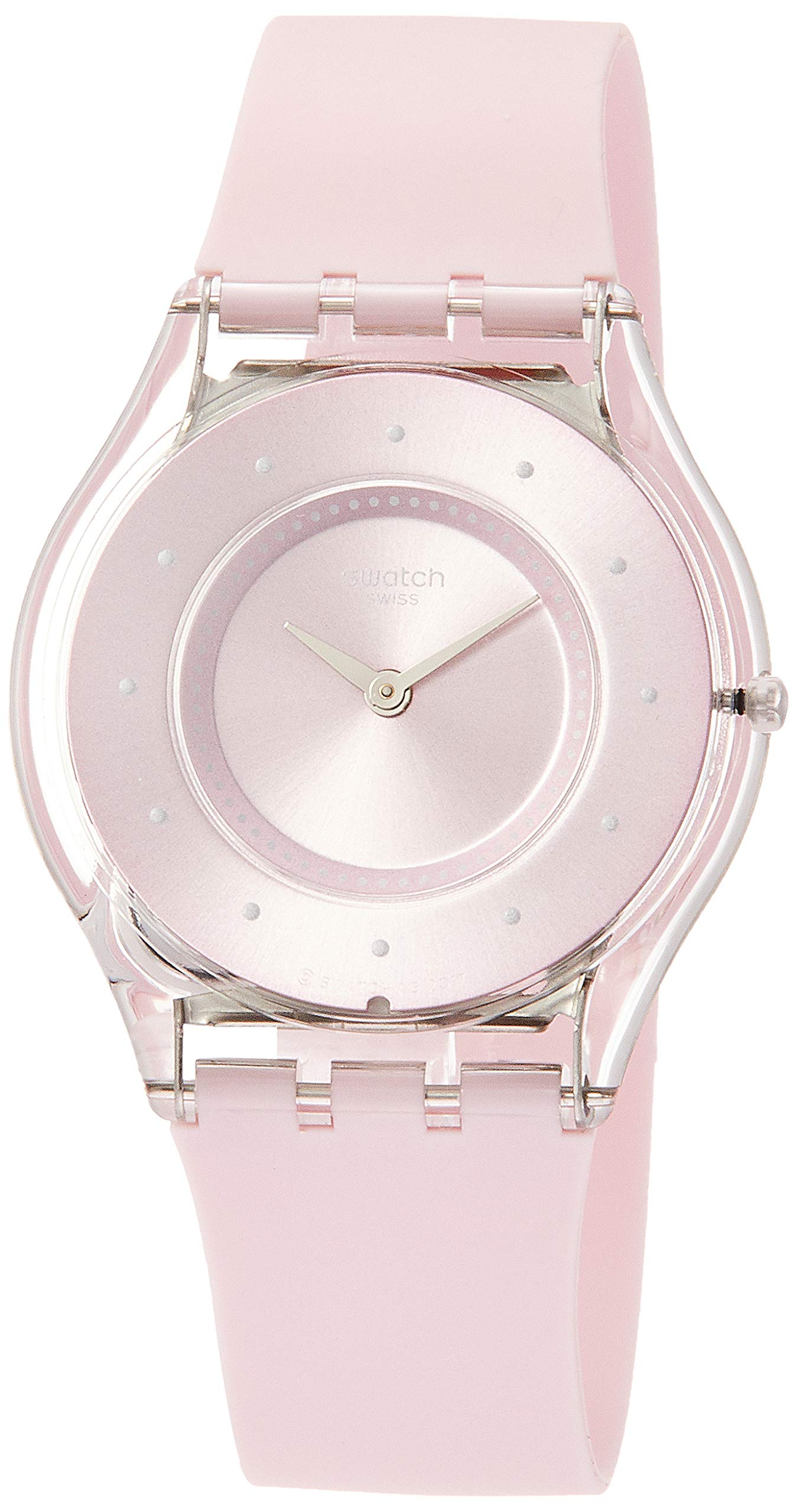 

[Swatch] Кожа часов Classic PINK PASTEL (Пастельно-розовый) SFE111 Женский подлинный импортный продукт