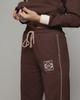 Suit with Long Vest Of White 8304 36 Brown Plus Sizes (vest, Jacket, Trousers)