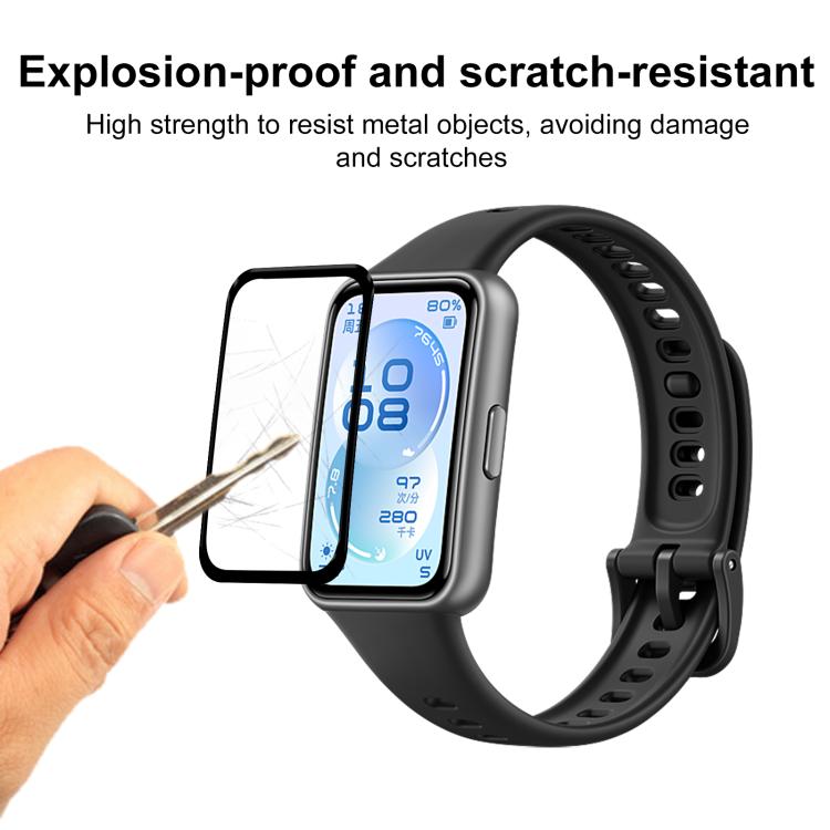 2Pcs Curved 3D Composite Soft Anti‑Scratch Screen Protector Film For Huawei Band 11 Pro