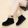Snow boots women's new winter fluffy versatile thick-soled piled thickened warm cotton shoes non-slip cigarette tube winter boots