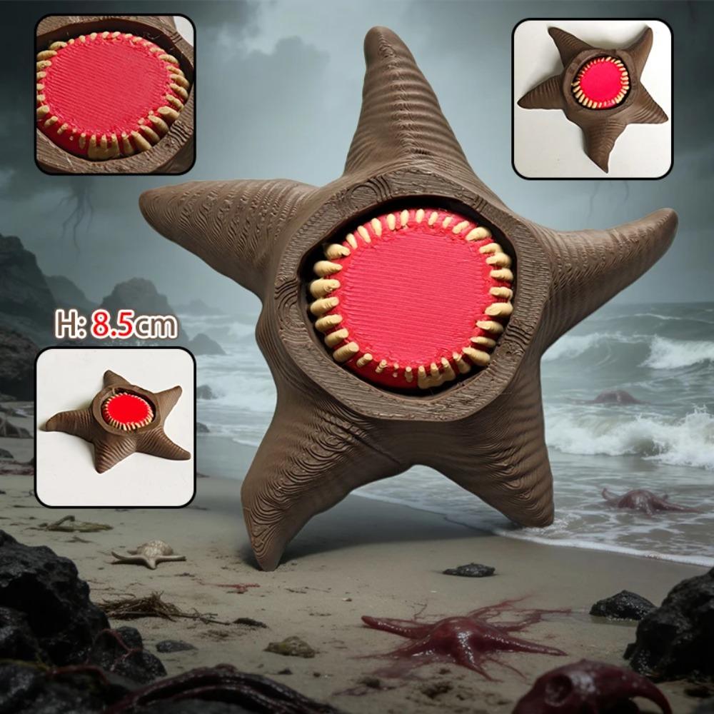 Nowe Figurki Modelowe do Druku 3D Sea Eater Bloop Gran Maja Zabawka Prezent na Boże Narodzenie Ruchome Stawy Głębinowy Bloop Potwór Morski Figurki