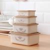 Meal Food Storage Preparation Containers & Lids Microwaveable Fridge Lunch Box