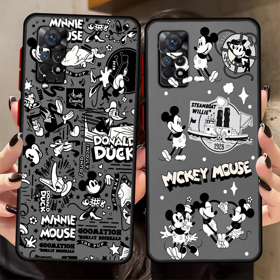 Funda Phone Cover Case for Xiaomi Redmi Note 15 A4 11 10 12 13C 14C 9S 13 14 Pro Plus Mickey