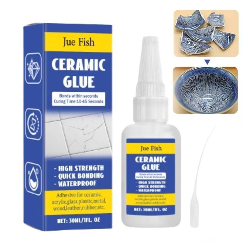 Jue Fish Multifunctionele Keramische Reparatie Lijm Sneldrogend 30ml Voor Thuisgebruik