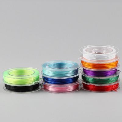 10 Yards/Roll 1Pcs Delicate Stretch String DIY Beading Cords Line For Jewelry Making DIY Beading Flat Elastic Wire Craft Supplies Crystal Jewelry