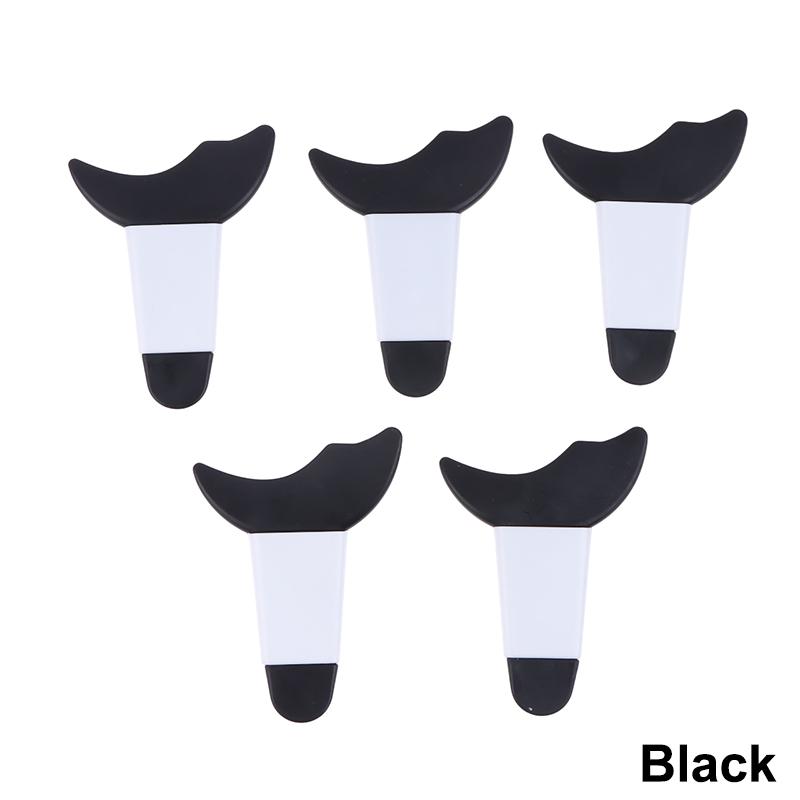 5 Stück Eyeliner Vorlage Augen Make-up Werkzeug Mascara Silikon Pinsel Augen Make-up Hilfe Schild Applikator Multifunktionaler Wimpernstopper