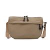 Street Style Canvas Shoulder Bag For Teen Girls With Internal Pocket And Soft Structure