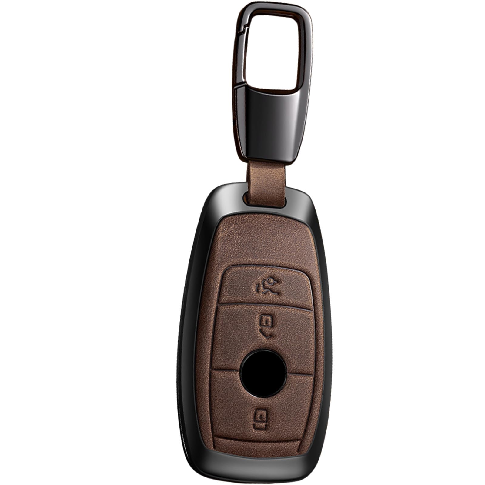 Кожаный чехол для ключа-брелока, держатель для автомобильного ключа, совместимый с A B C E G