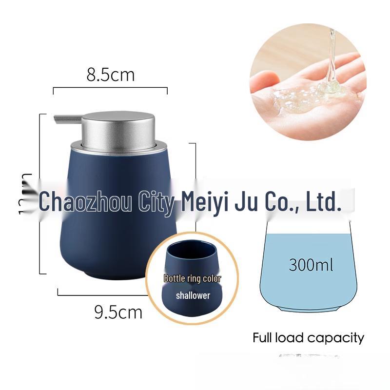 

OIMG Soft-Touch Ceramic Pump Bottle