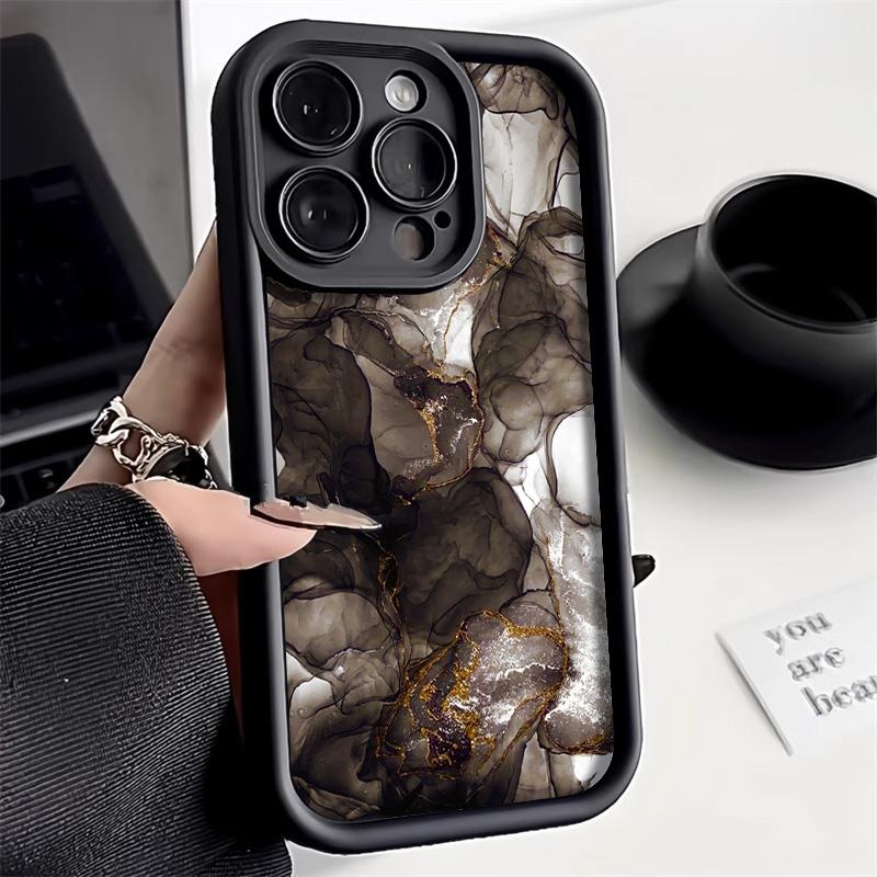 Colorful Marble Case for iPhone 17/16/15/14/13/12/11 Series (Pro/Pro Max/Plus/XR/XS/SE 2020) - Soft Candy Color Phone Cover