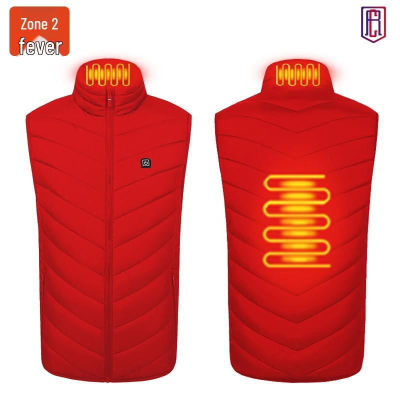 Smart USB Heated Vest: Unisex Winter/Autumn Thermal Wear with Constant Temperature Control
