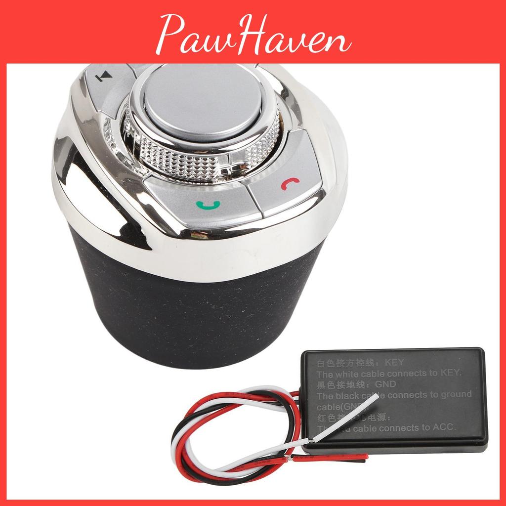 Key 8 Defined Cup Shape Functions Wireless Steering Wheel Control Button Universal For Car