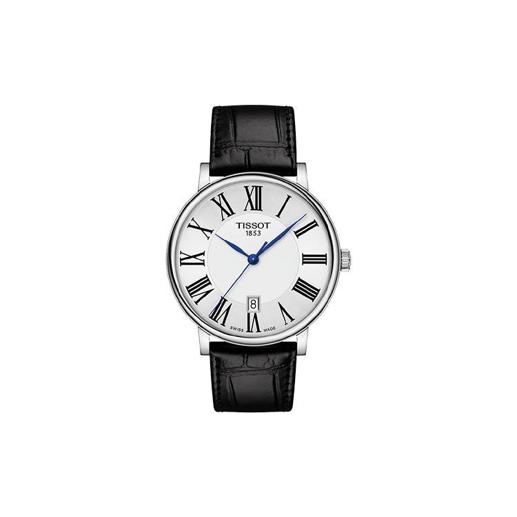 Tissot Kason Zen I Collection Quartz Movement Unisex Watch 40mm Silver Dial T1224101603300+T1222101603300
