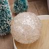 Xmas Ball Ornament Glass Hanging Xmas Tree Glitter Sequin Ball Decoration for Holiday Party Home Decor