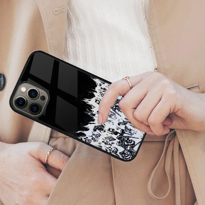 

Gothic Skeleton Halloween Magnetic Phone Case For APPLE iPhone 17 Air 16 14 13 12 Pro Max 15 Plus Wireless Charge MagSafe Cover iPhone 13mini