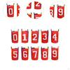 10 Pieces Potato Sack Race Bags for Kids Adults Balance Training Jumping Field Day Games