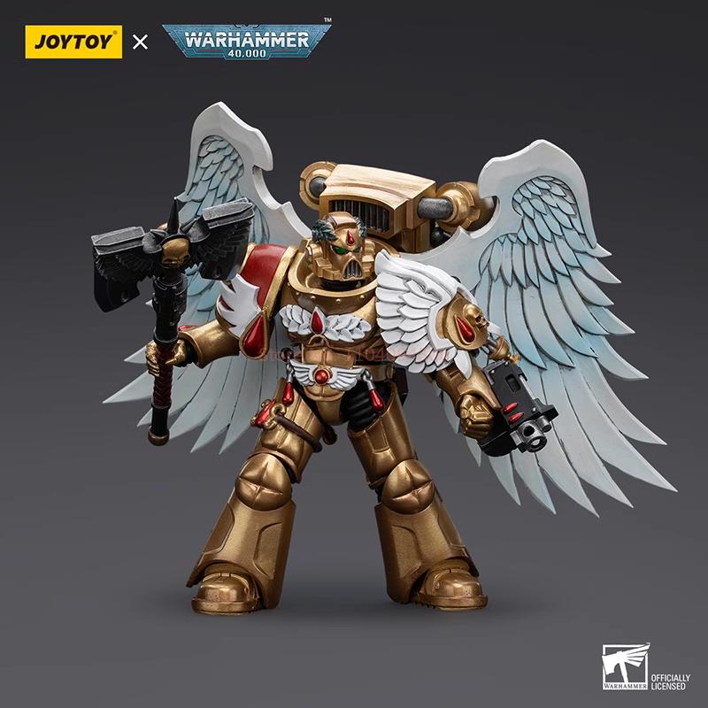 [In Stock]Joytoy Warhammer 40k 1/18 Action Figure Iron Hands Captain In Terminator Armour Collection Anime Model Toy Gifts