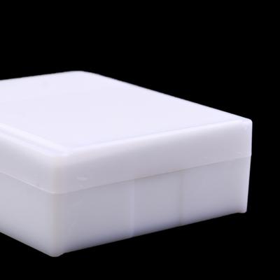 Plastikowe pudełko na szkiełka mikroskopowe, 25 sztuk biologicznych plastrów, etui do przechowywania